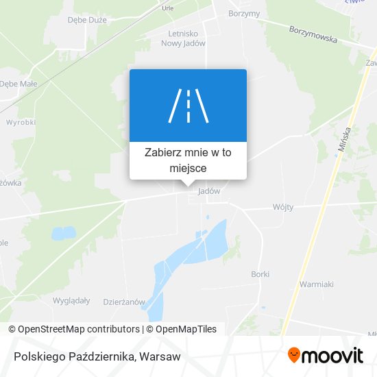 Mapa Polskiego Października