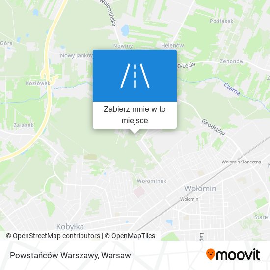 Mapa Powstańców Warszawy