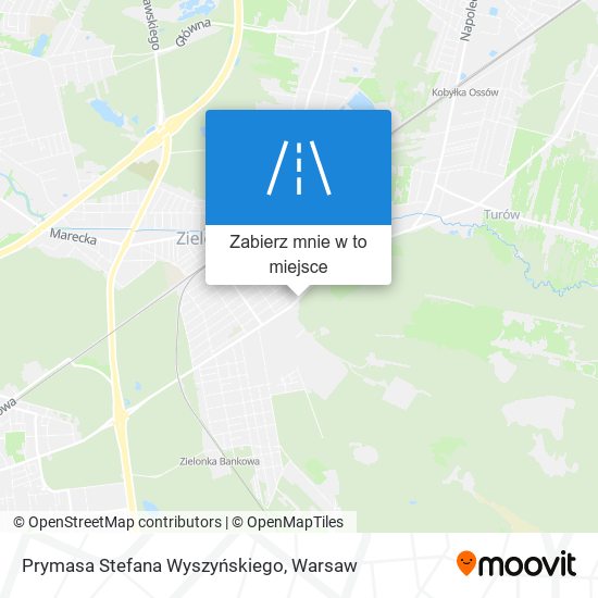 Mapa Prymasa Stefana Wyszyńskiego