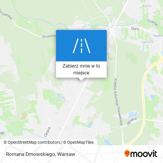 Mapa Romana Dmowskiego