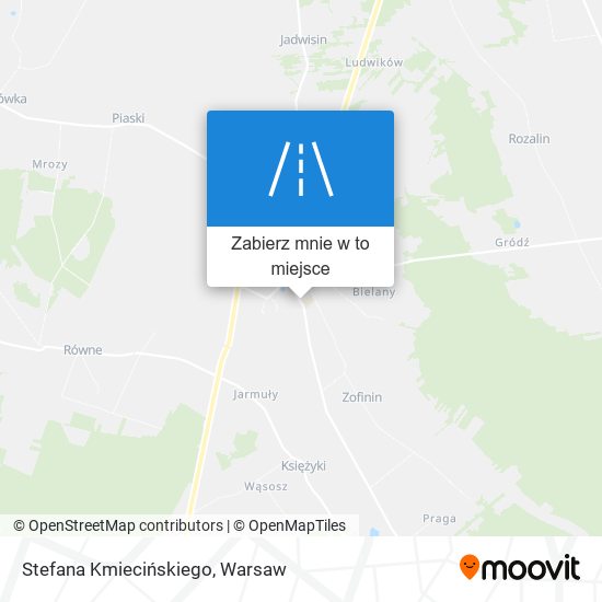 Mapa Stefana Kmiecińskiego