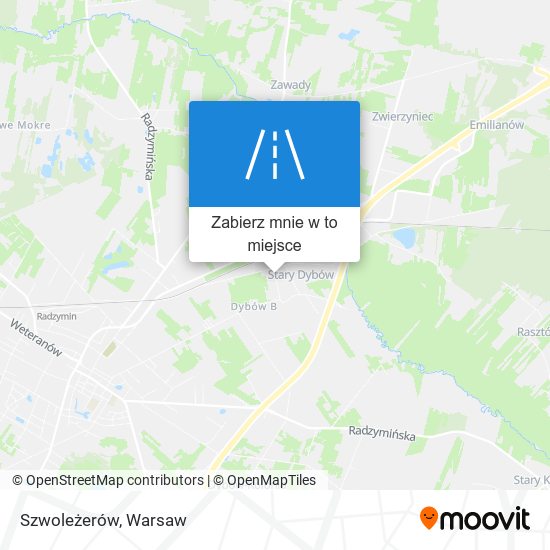 Mapa Szwoleżerów