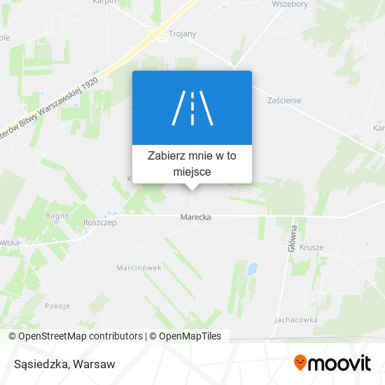 Mapa Sąsiedzka