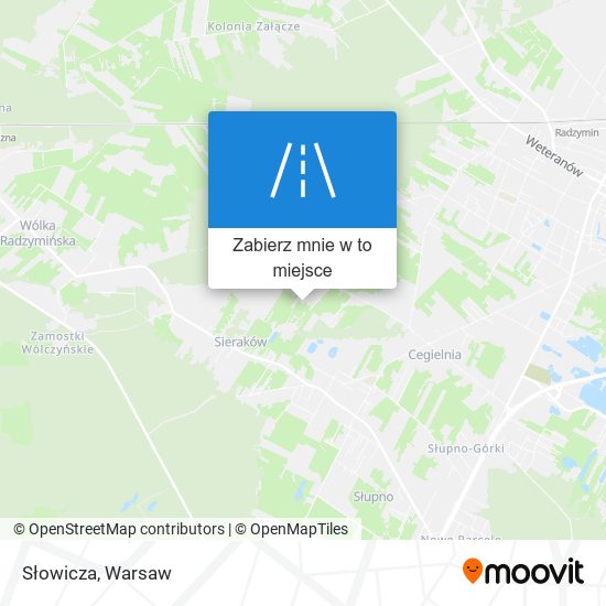 Mapa Słowicza