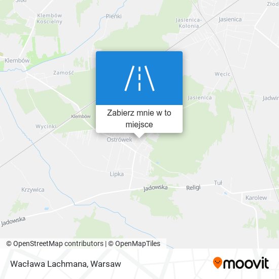 Mapa Wacława Lachmana