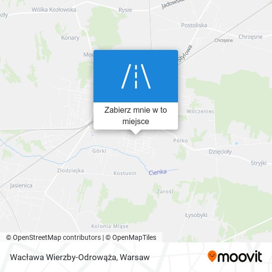 Mapa Wacława Wierzby-Odrowąża