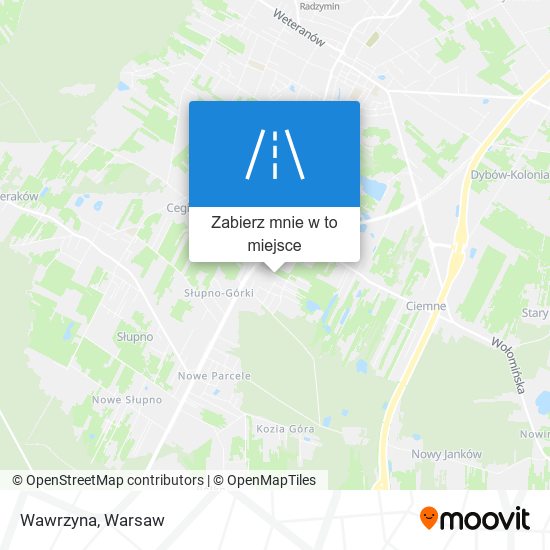 Mapa Wawrzyna