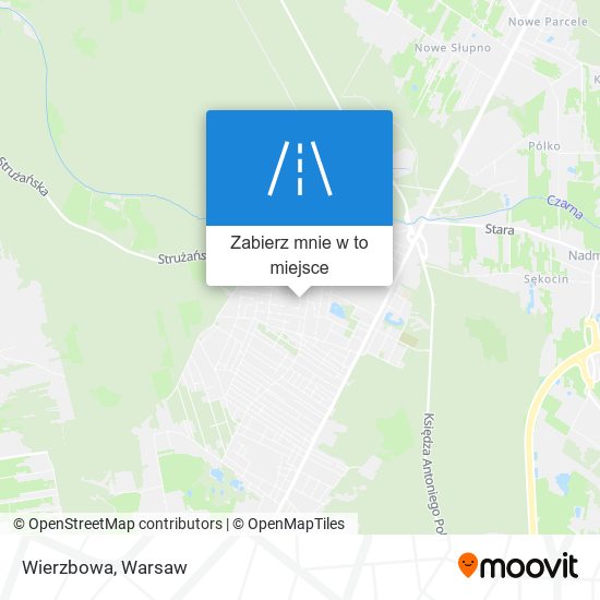 Mapa Wierzbowa