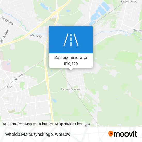 Mapa Witolda Małcużyńskiego