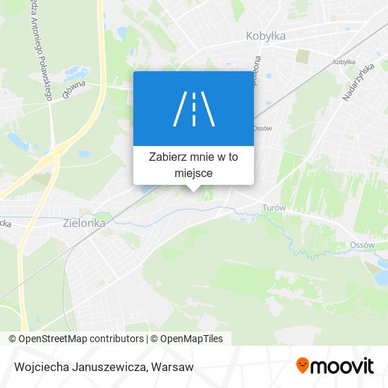 Mapa Wojciecha Januszewicza