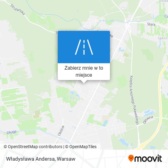 Mapa Władysława Andersa