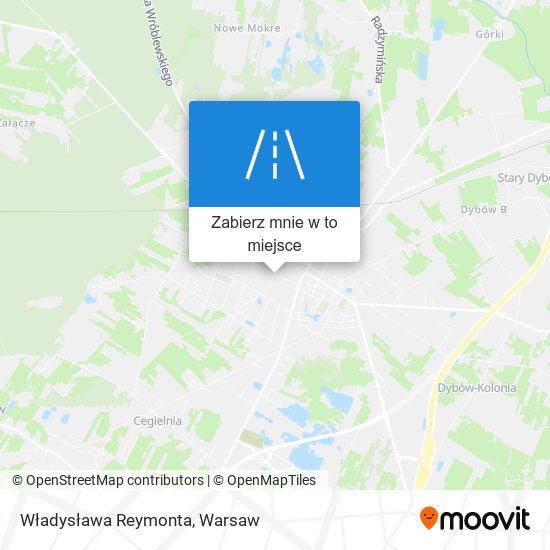 Mapa Władysława Reymonta