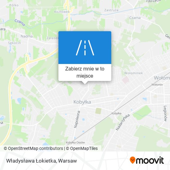 Mapa Władysława Łokietka