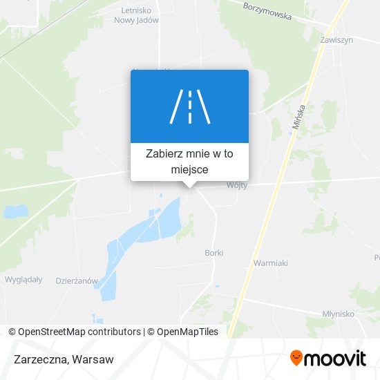 Mapa Zarzeczna