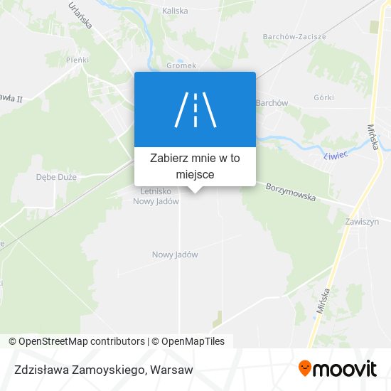 Mapa Zdzisława Zamoyskiego