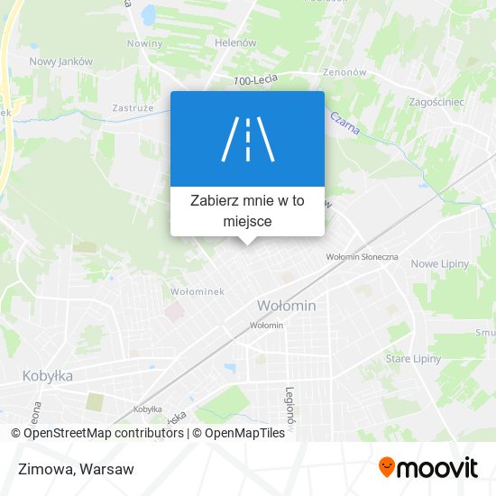 Mapa Zimowa