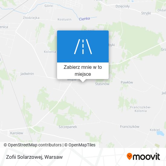 Mapa Zofii Solarzowej