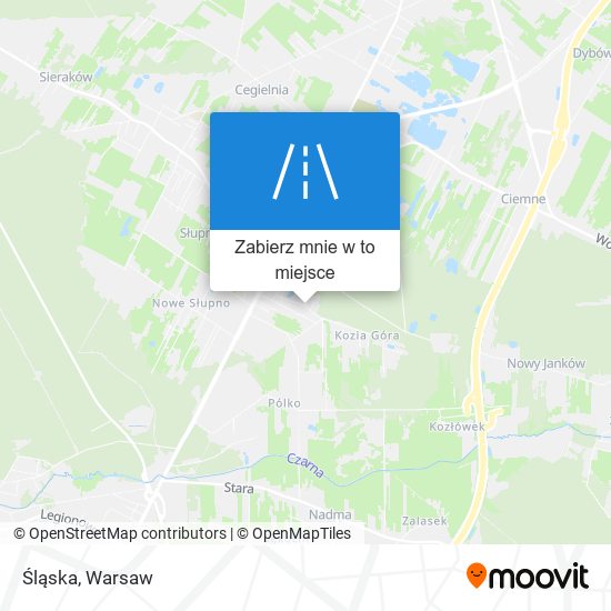 Mapa Śląska