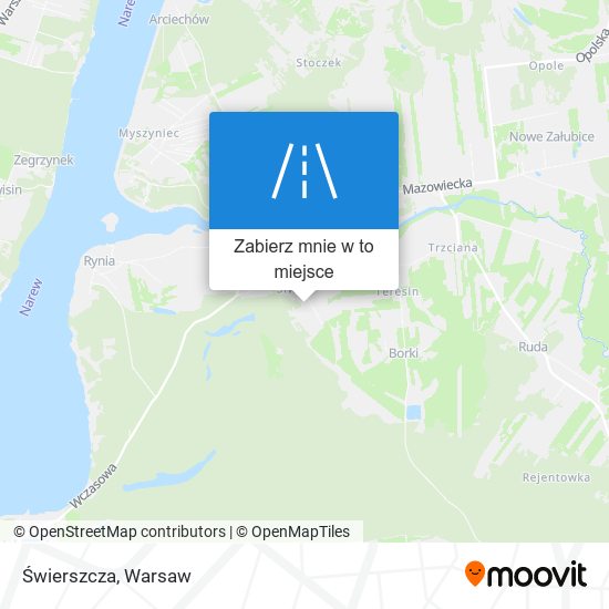 Mapa Świerszcza