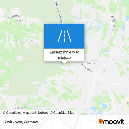 Mapa Żwirkowa