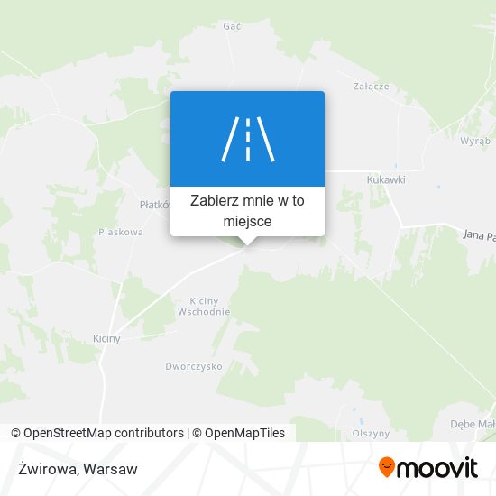 Mapa Żwirowa