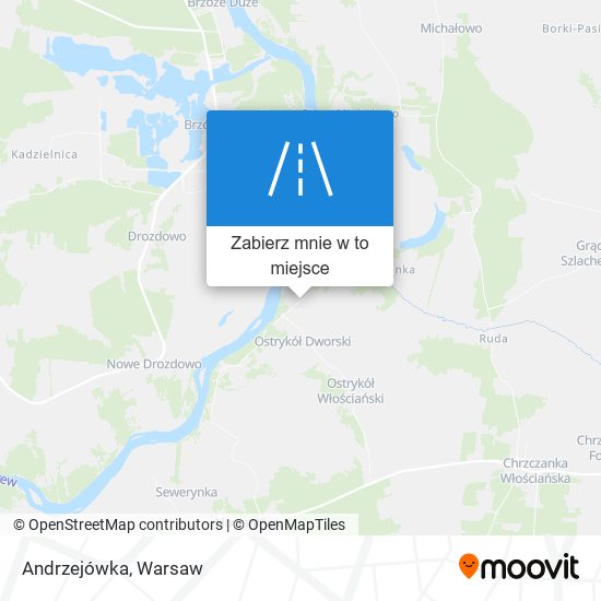 Mapa Andrzejówka