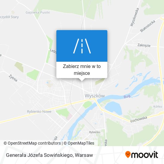 Mapa Generała Józefa Sowińskiego