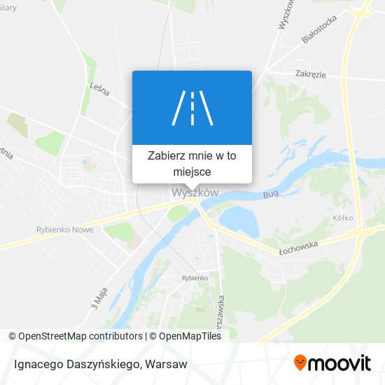 Mapa Ignacego Daszyńskiego