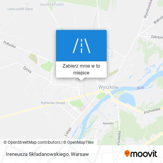 Mapa Ireneusza Składanowskiego