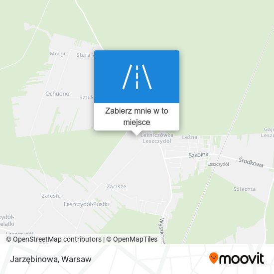 Mapa Jarzębinowa