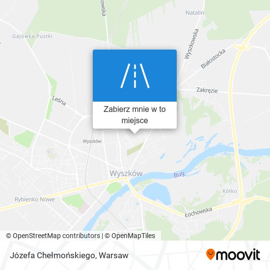 Mapa Józefa Chełmońskiego