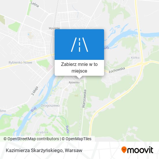 Mapa Kazimierza Skarżyńskiego