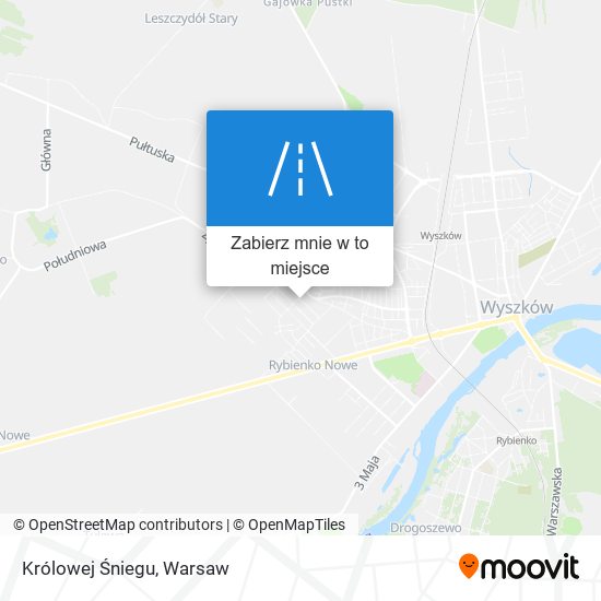 Mapa Królowej Śniegu