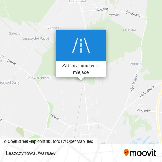 Mapa Leszczynowa