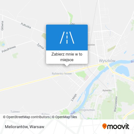 Mapa Meliorantów