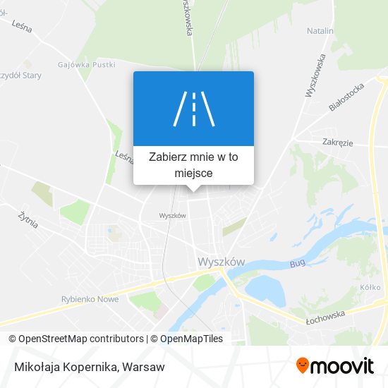 Mapa Mikołaja Kopernika