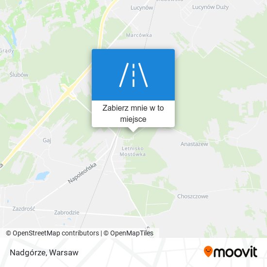 Mapa Nadgórze