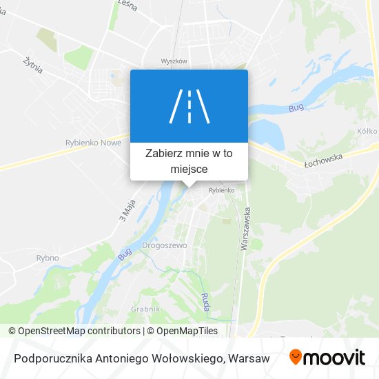 Mapa Podporucznika Antoniego Wołowskiego