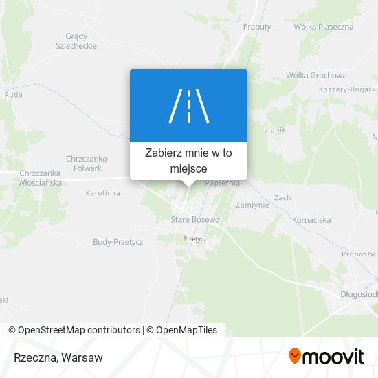 Mapa Rzeczna