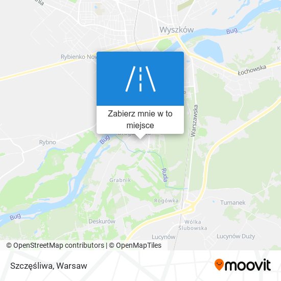 Mapa Szczęśliwa