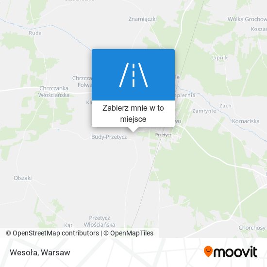 Mapa Wesoła