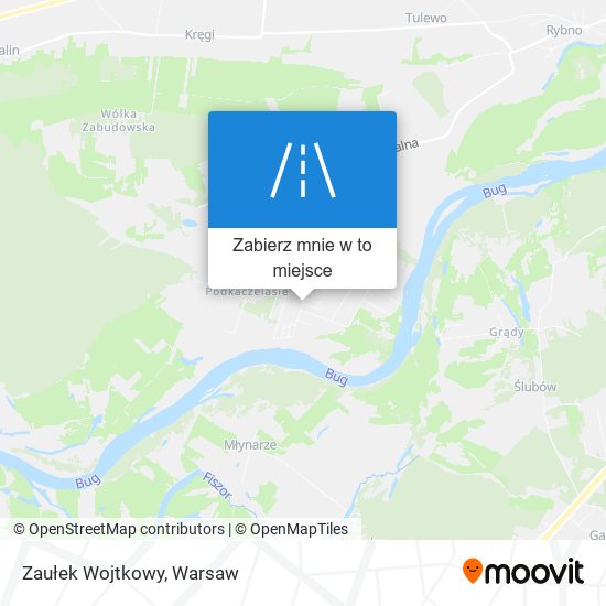 Mapa Zaułek Wojtkowy