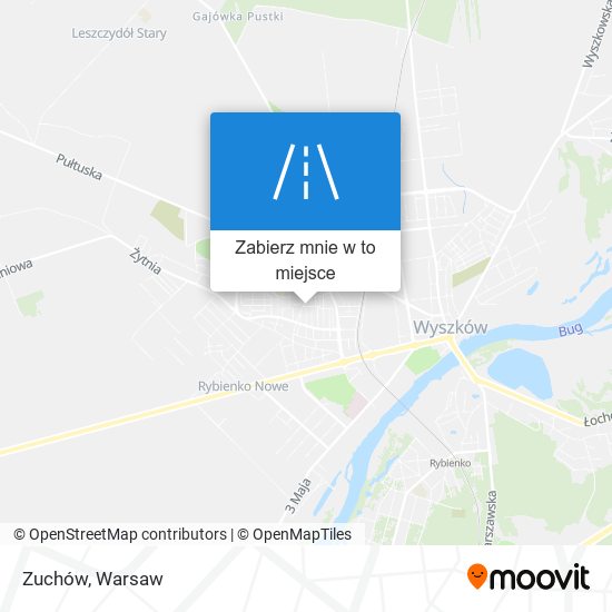 Mapa Zuchów