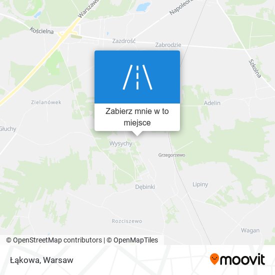 Mapa Łąkowa