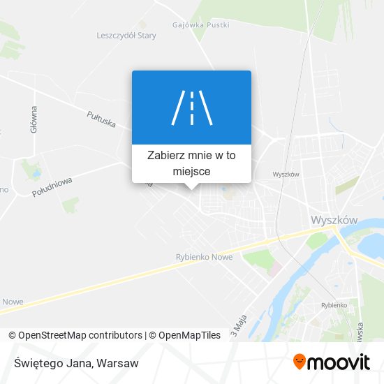 Mapa Świętego Jana