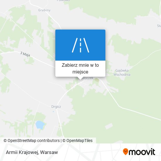 Mapa Armii Krajowej