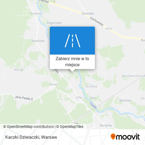 Mapa Kaczki Dziwaczki