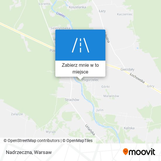 Mapa Nadrzeczna