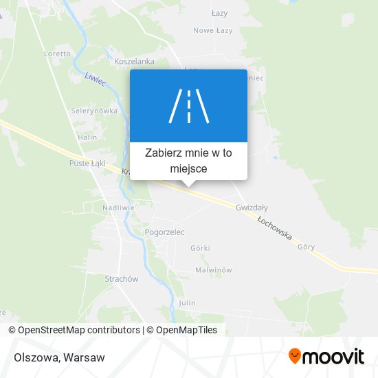 Mapa Olszowa