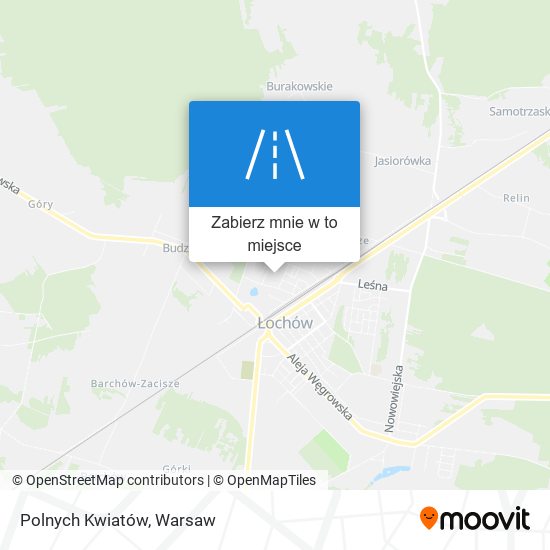 Mapa Polnych Kwiatów